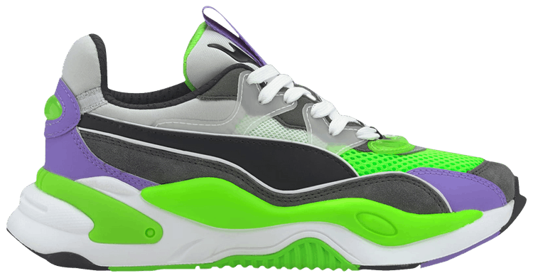 Puma RS 2K Internet Exploring Jr Flou Green