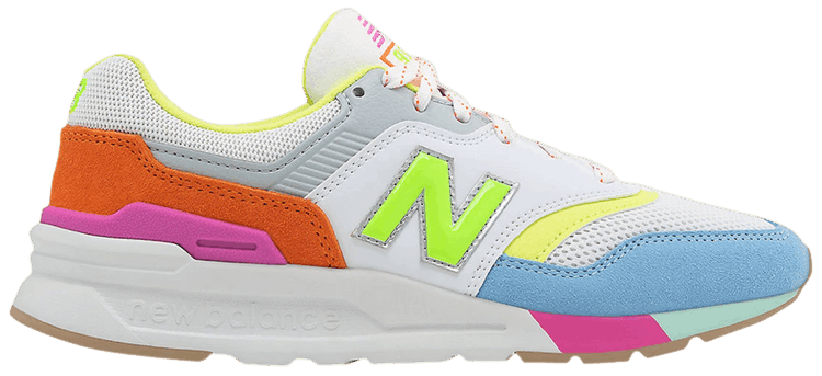 New balance sales 997h white yellow