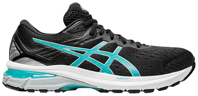 Asics Wmns GT 2000 9 Black Techno Cyan