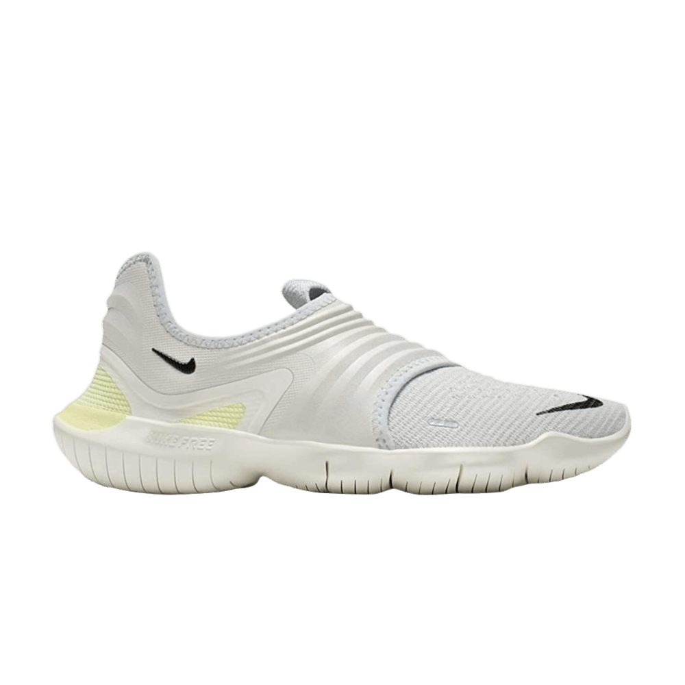 nike free rn flyknit pure platinum