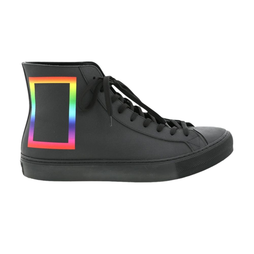 Pre-owned Louis Vuitton Tattoo Sneaker 'black Rainbow'