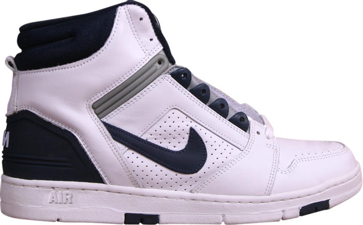 Air Force 2 High 'White College Navy'