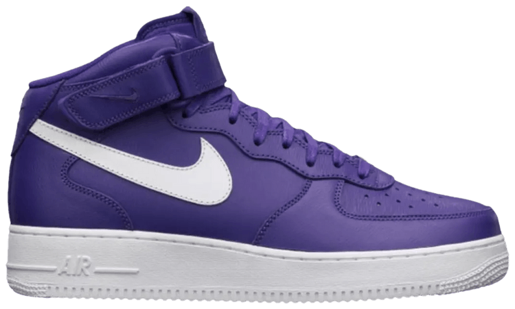 Achetez des Air Force 1 Mid 07 QS Court Purple 573968 500 GOAT FR