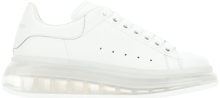 スニーカー Alexander McQueen Oversized Sneakers Clear Sole White Buy Alexander McQueen Wmns Oversized Sneaker 'Clear Sole