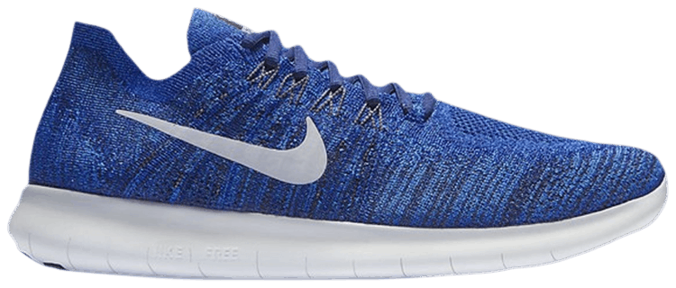 Buy Free RN Flyknit 2017 Deep Royal Blue 880843 405 GOAT UK
