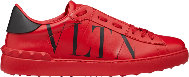 Valentino Open Low 'Logo Print - Red'