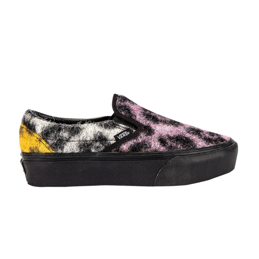 Vans Classic Slip-On Platform 'Mix Leopard' | Multi-Color | Men's Size 5.5