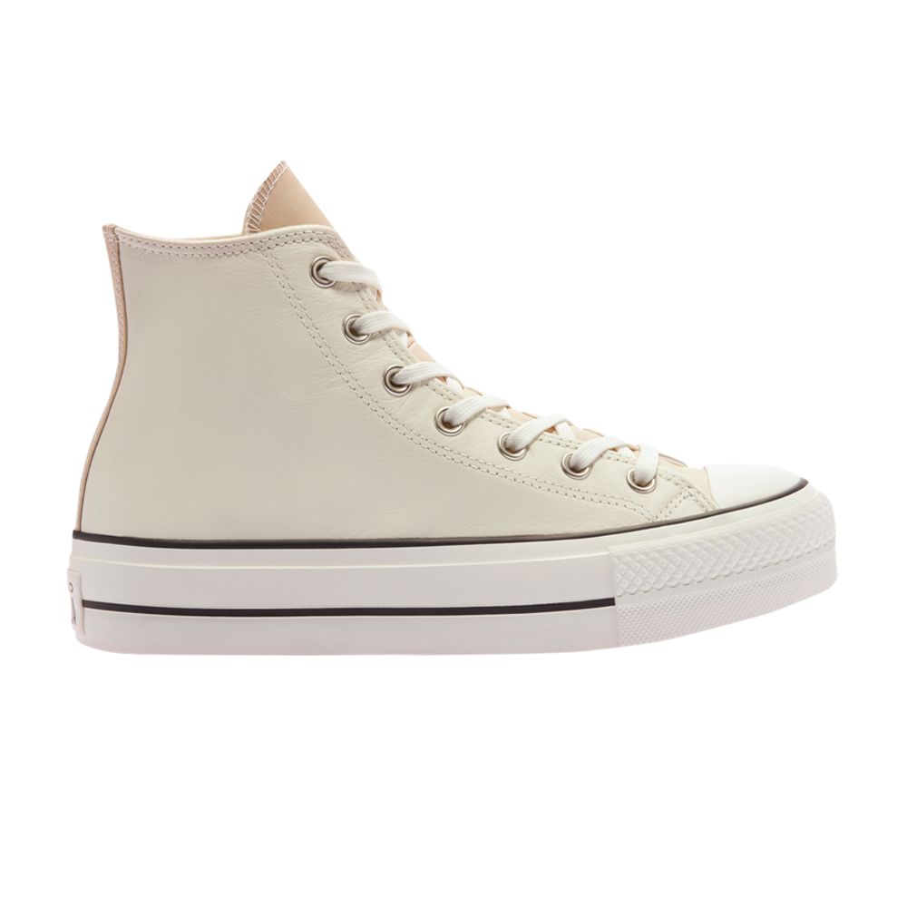 Pre-owned Converse Wmns Chuck Taylor All Star High 'neutral Tones - Pale Putty' In Cream