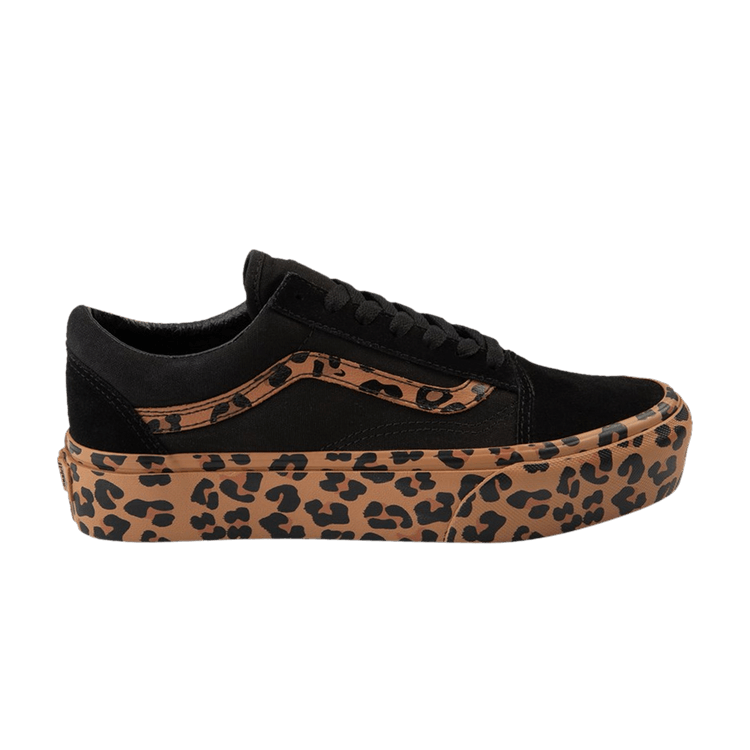 Vans authentic platform leopard hot sale