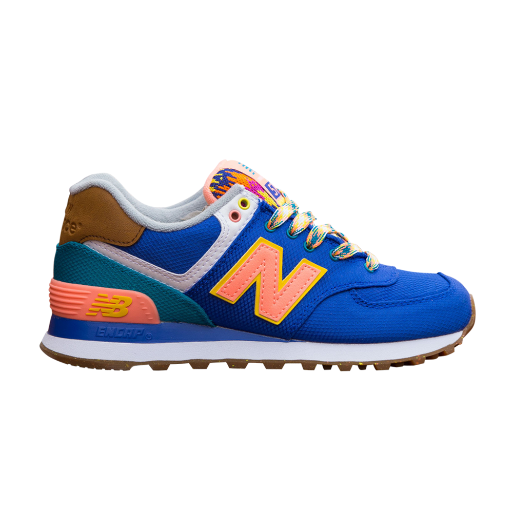 Pre-owned New Balance Wmns 574 'weekend Expedition - Pacific' In Blue