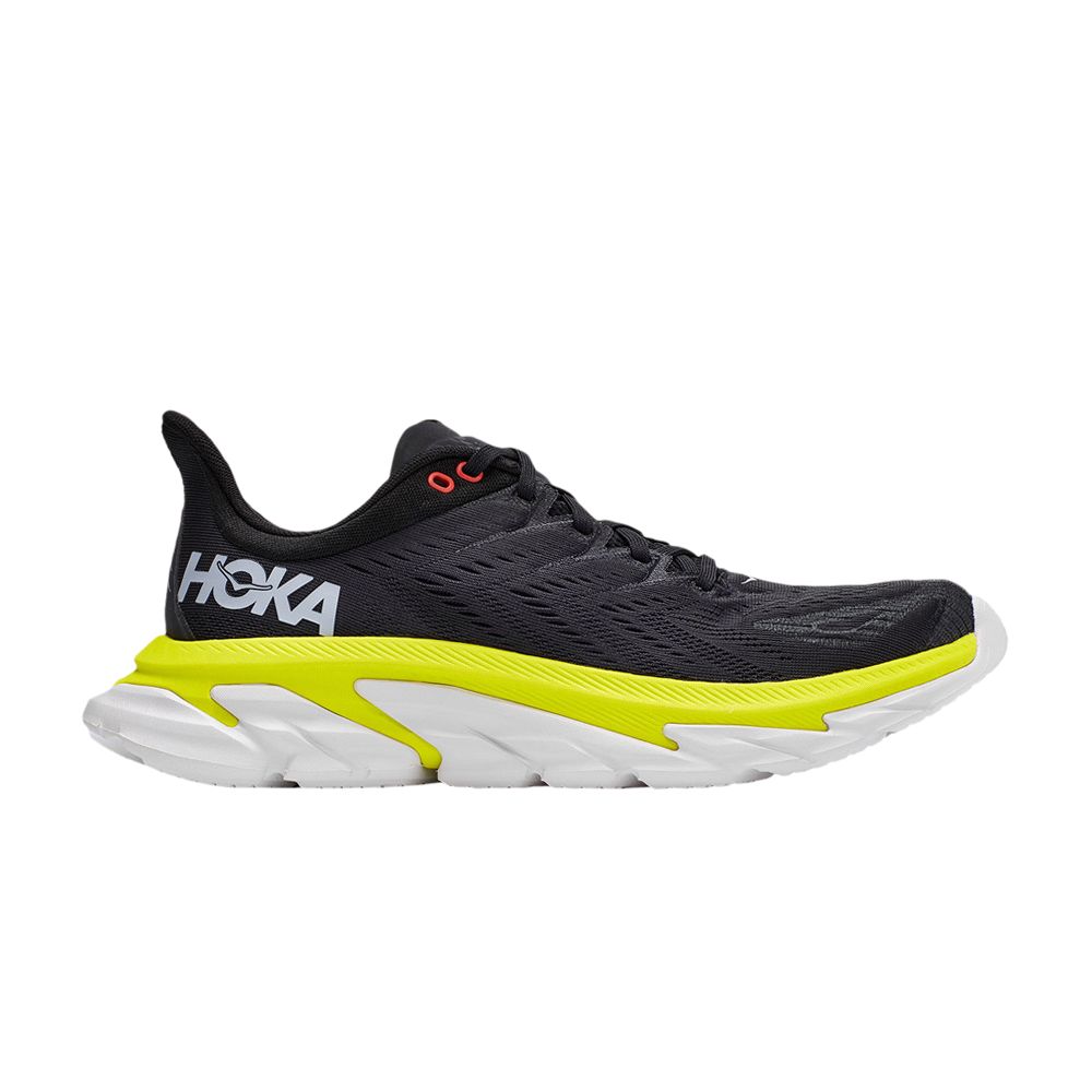 HOKA Clifton Edge 'Anthracite Evening Primrose' | Black | Men's Size 8.5