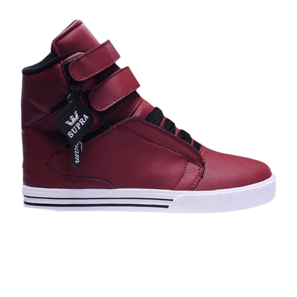 supra skytop burgundy