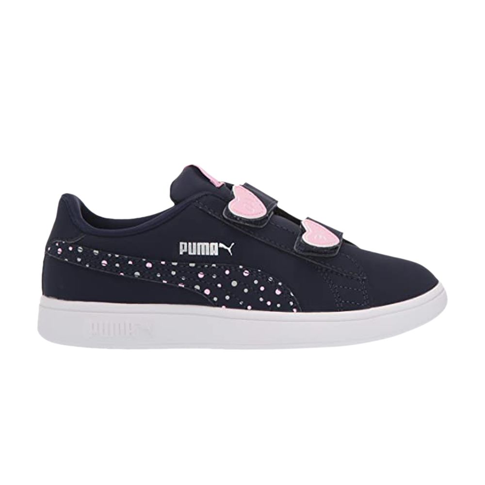 Pre-owned Puma Smash V2 V Jr 'candy - Peacoat' | Blue | Kid's Size 11
