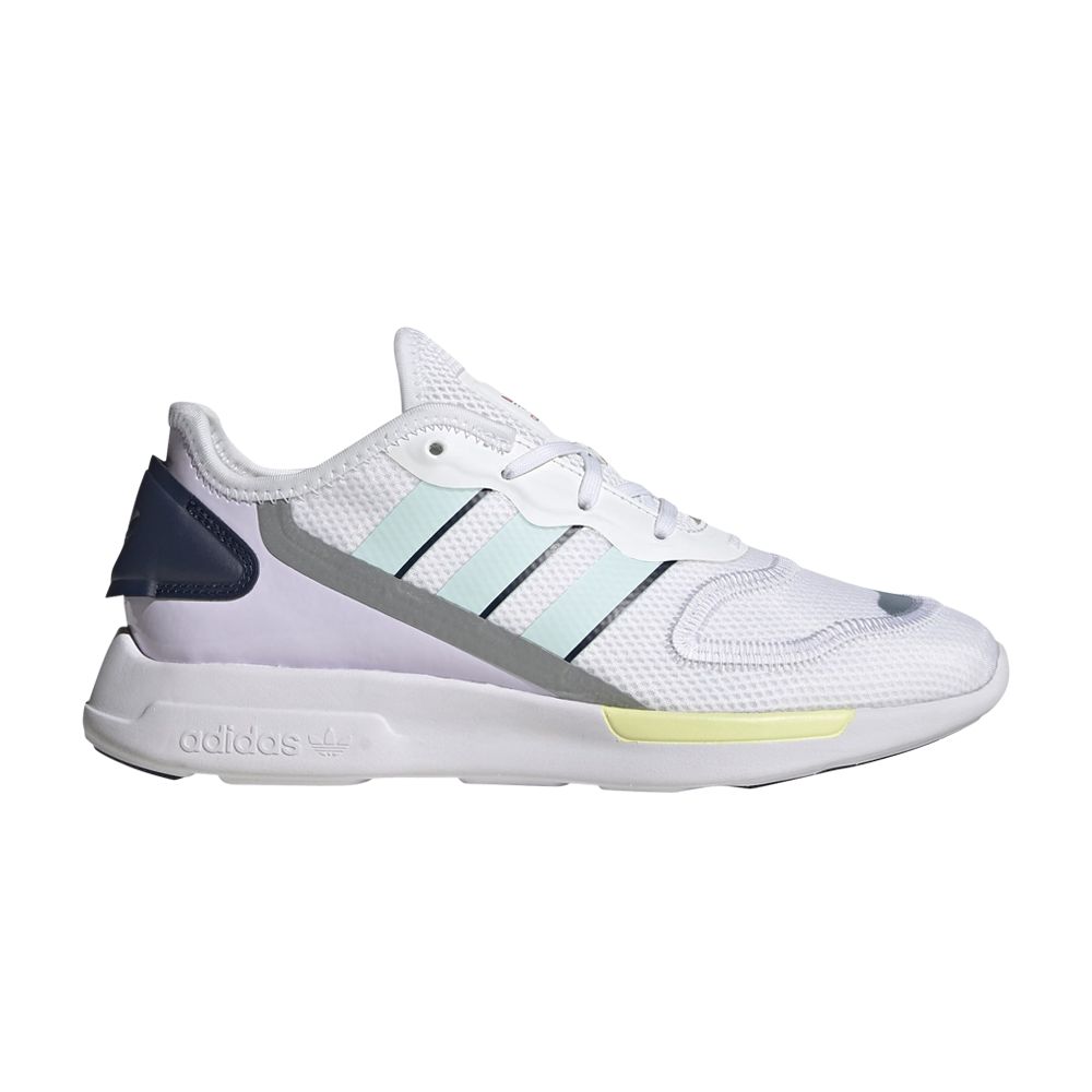 Click to view more detailed imagery on our partner's website Pre-owned Adidas Originals Wmns Zx 2k Florine 'white Ice Mint'