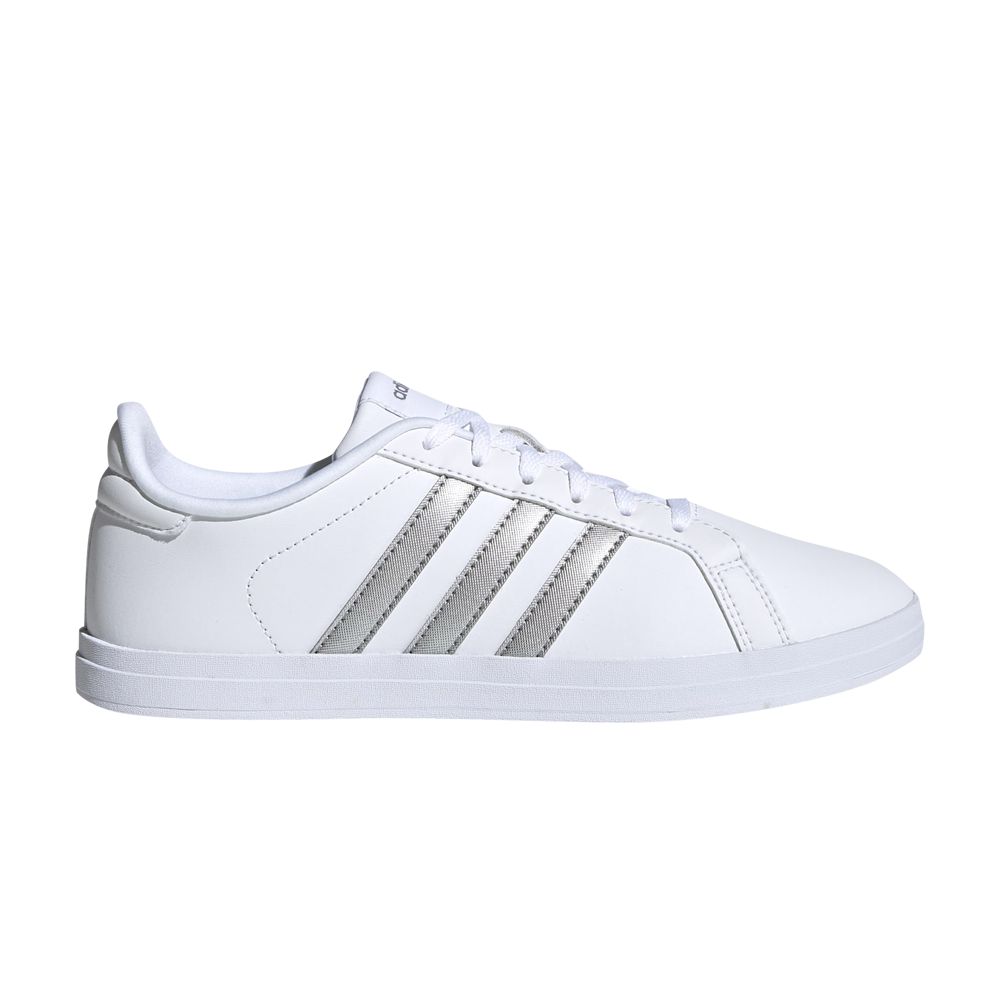 Pre-owned Adidas Originals Wmns Courtpoint X 'white Silver Metallic'