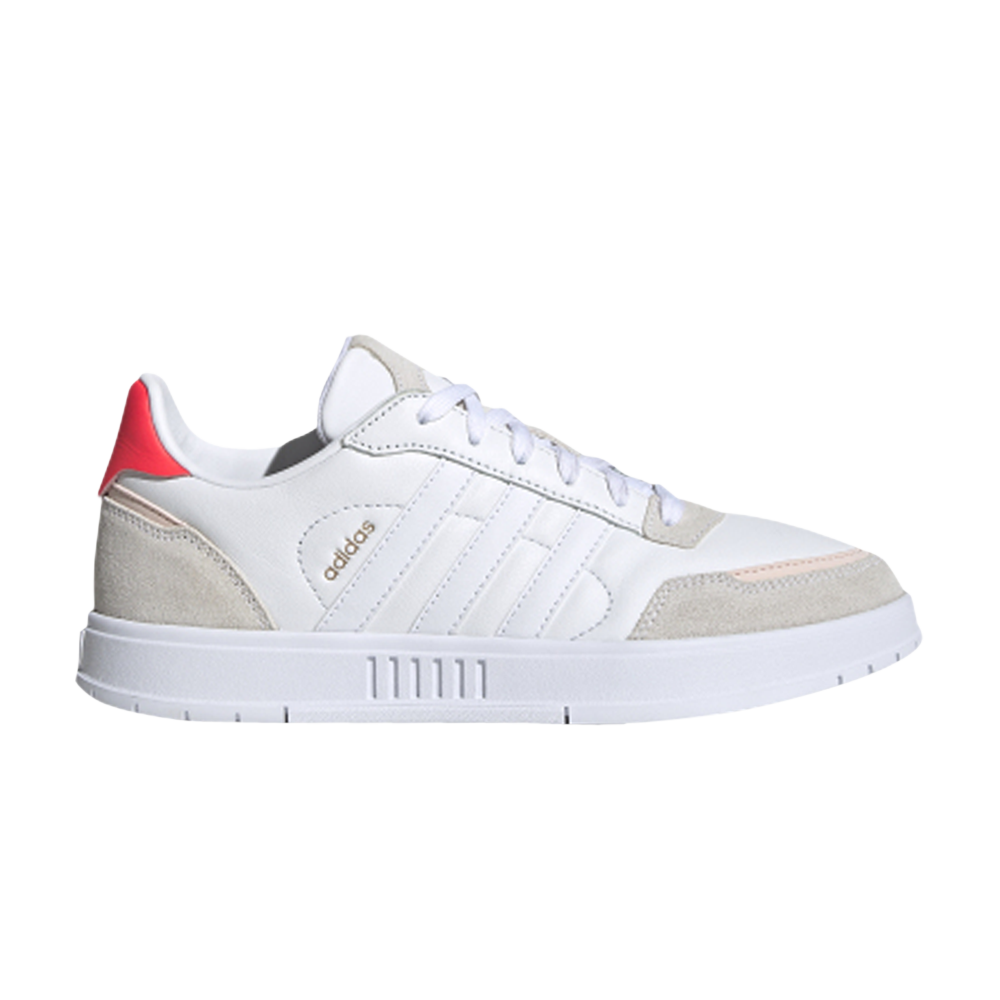 Pre-owned Adidas Originals Wmns Courtmaster 'white Signal Pink'