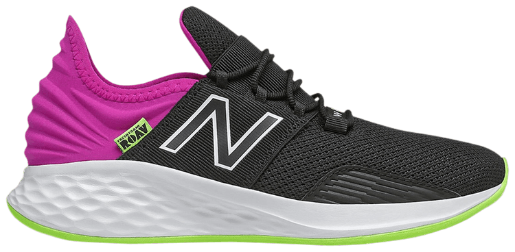New Balance Fresh Foam Roav Big Kid Black Poisonberry