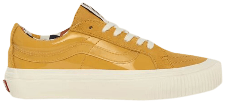 Karina Rozunko x Vans Sk8 Low Reissue SF Patent Honey Gold