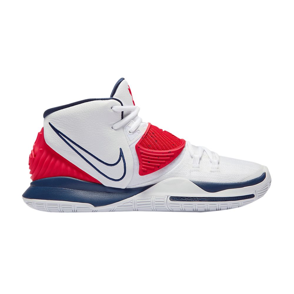 Pre-owned Nike Kyrie 6 Ps 'usa' | White | Kid's Size 13.5