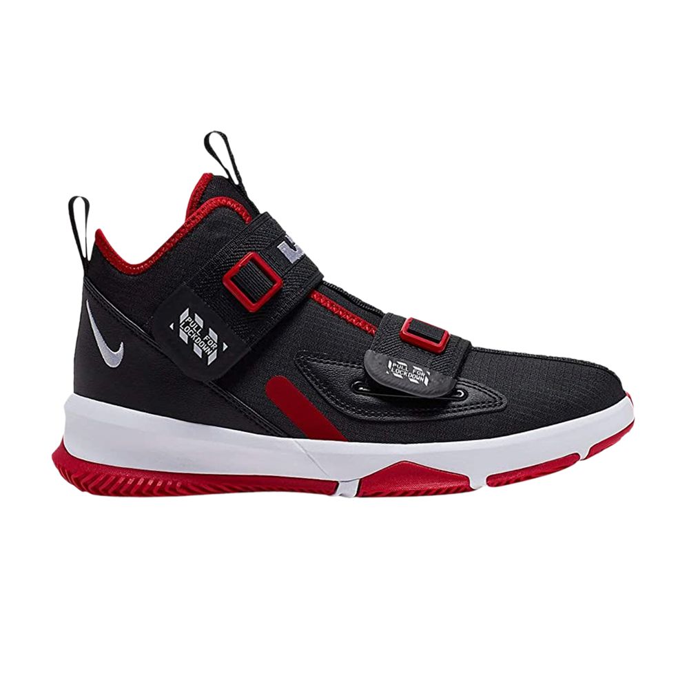Nike LeBron Soldier 13 GS 'Bred' | Black | Kid's Size 7
