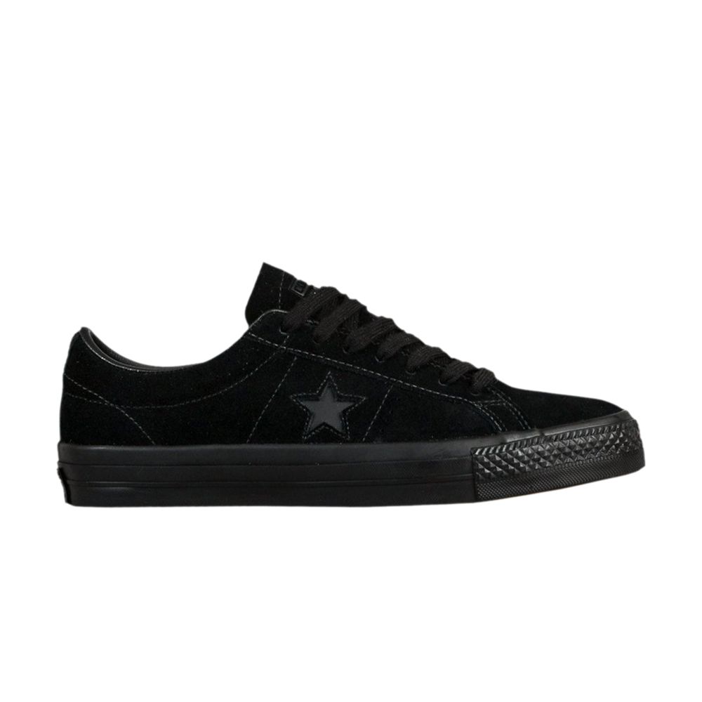 CONVERSE ONE STAR LOW 'TRIPLE BLACK'