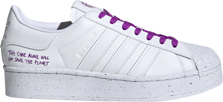 Superstar Bold 'Clean Classics Collection - White Shock Purple'