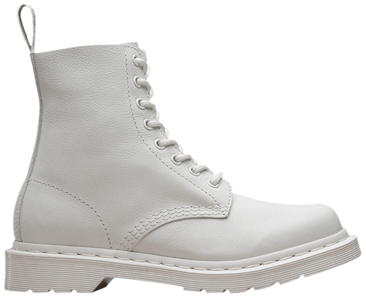 Dr Martens★1460 PASCAL OPTICAL WHITE VIRGINIA Buy Wmns 1460 Pascal Mono Virginia 'Optical White