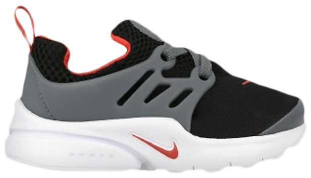 Nike Little Presto TD Black Max Orange