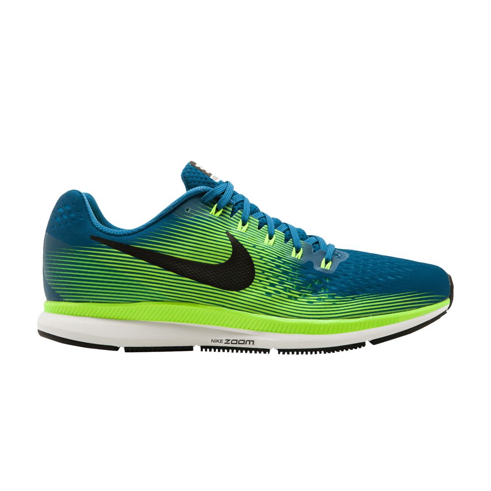 Nike Air Zoom Pegasus 34 'Industrial Blue Volt' | Men's Size 12 - 880555-400