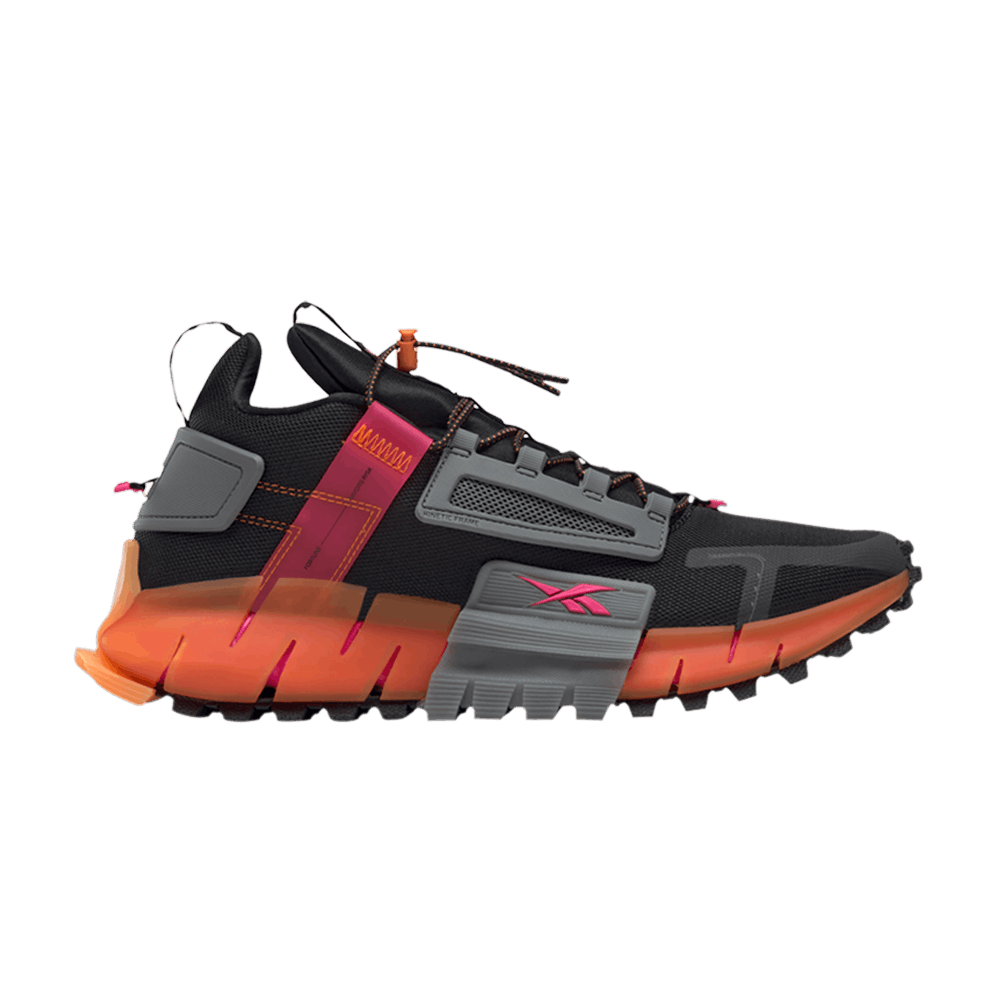 Reebok Zig Kinetica Horizon Edge Ximon Lee Metallic Grey Snake