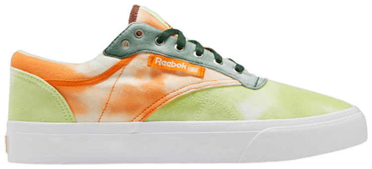 Reebok Club C Coast Tie Dye   Electric Flash Orange
