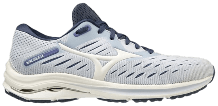 Mizuno Wave Rider 24 Wide Blue White