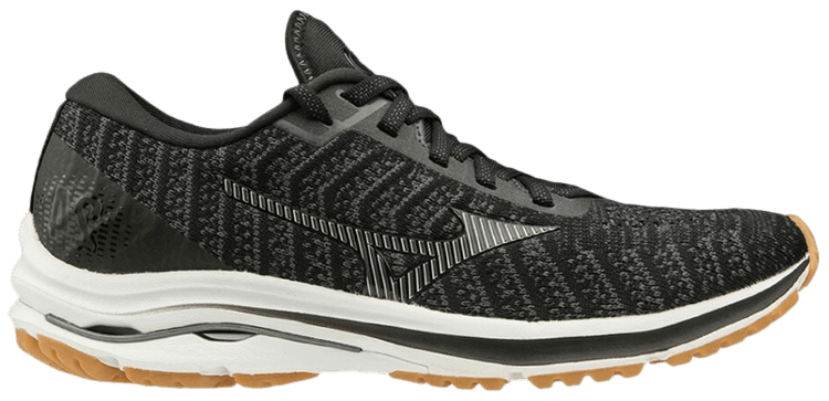 Mizuno Wmns Wave Rider 24 Waveknit Wide Black