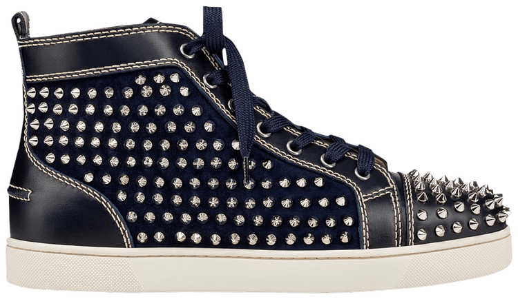 Christian louboutin louis online flat calf spikes