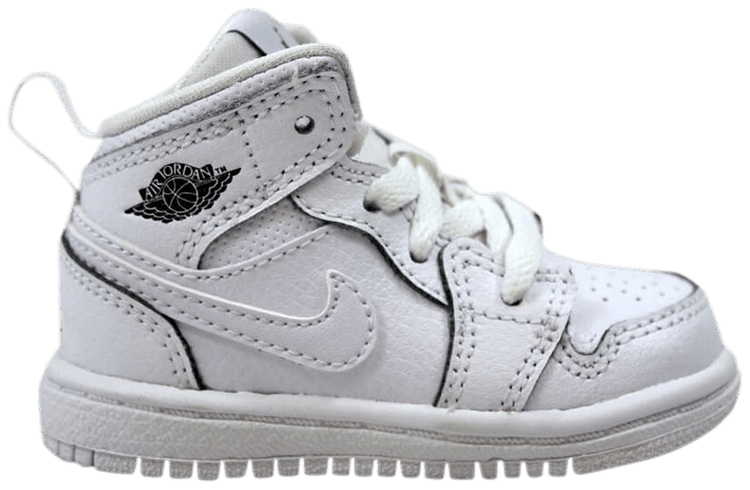 Air Jordan 1 Mid BT White Cool Grey