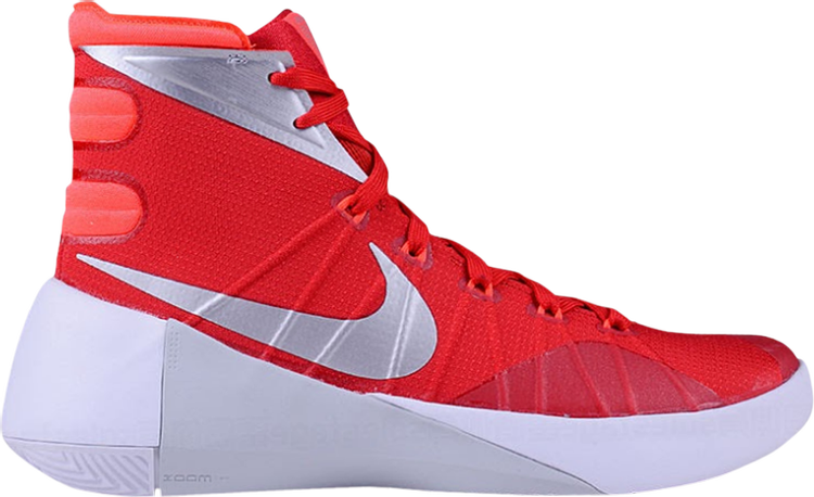 Size 10.5 - Nike Hyperdunk 2015 TB University Red- 749885-605