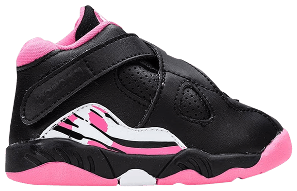 Jordan 8 discount pink and white