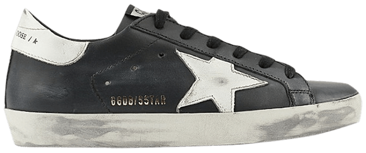 Golden Goose Wmns Superstar Black White