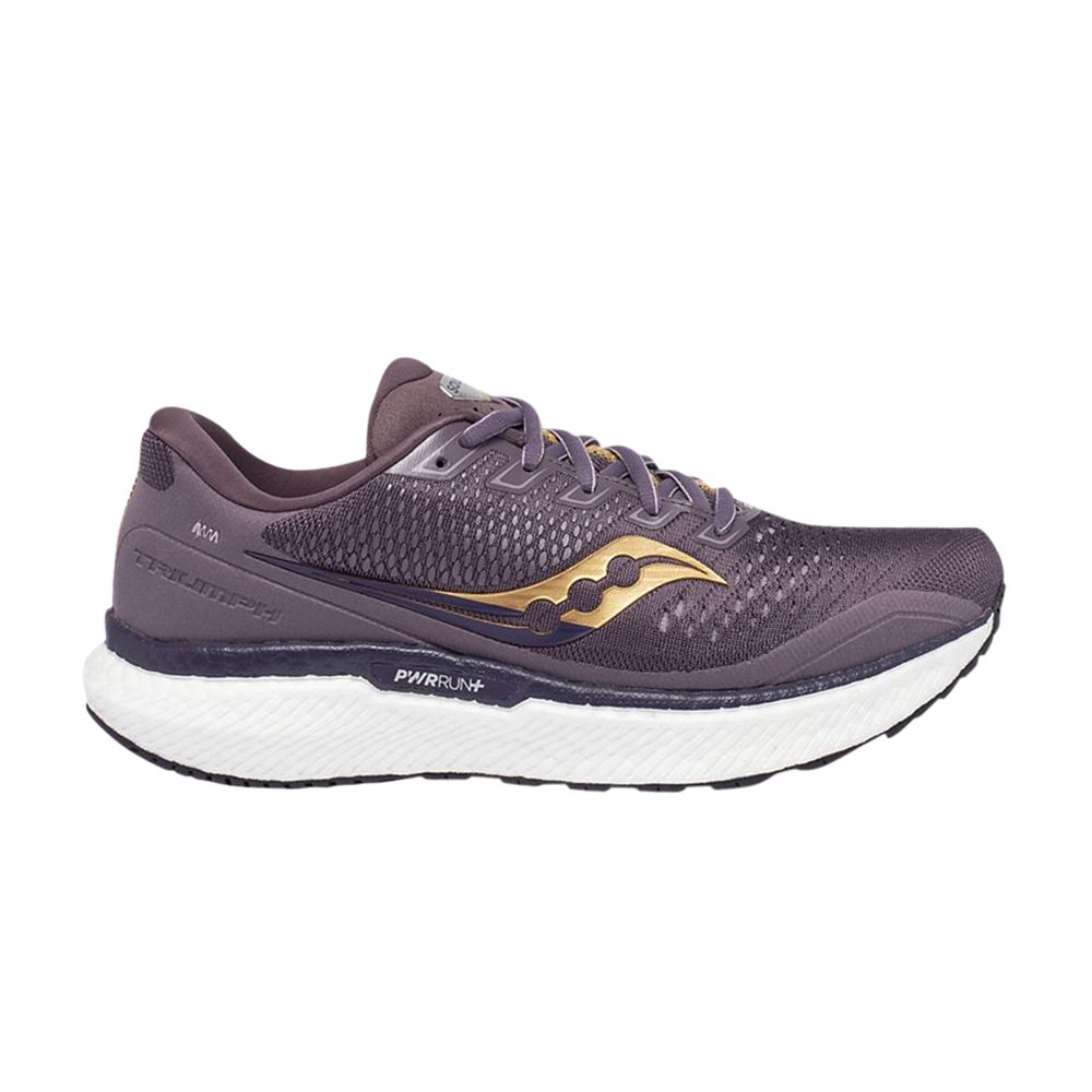 Pre-owned Saucony Wmns Triumph 18 'dusk Gold' In Purple