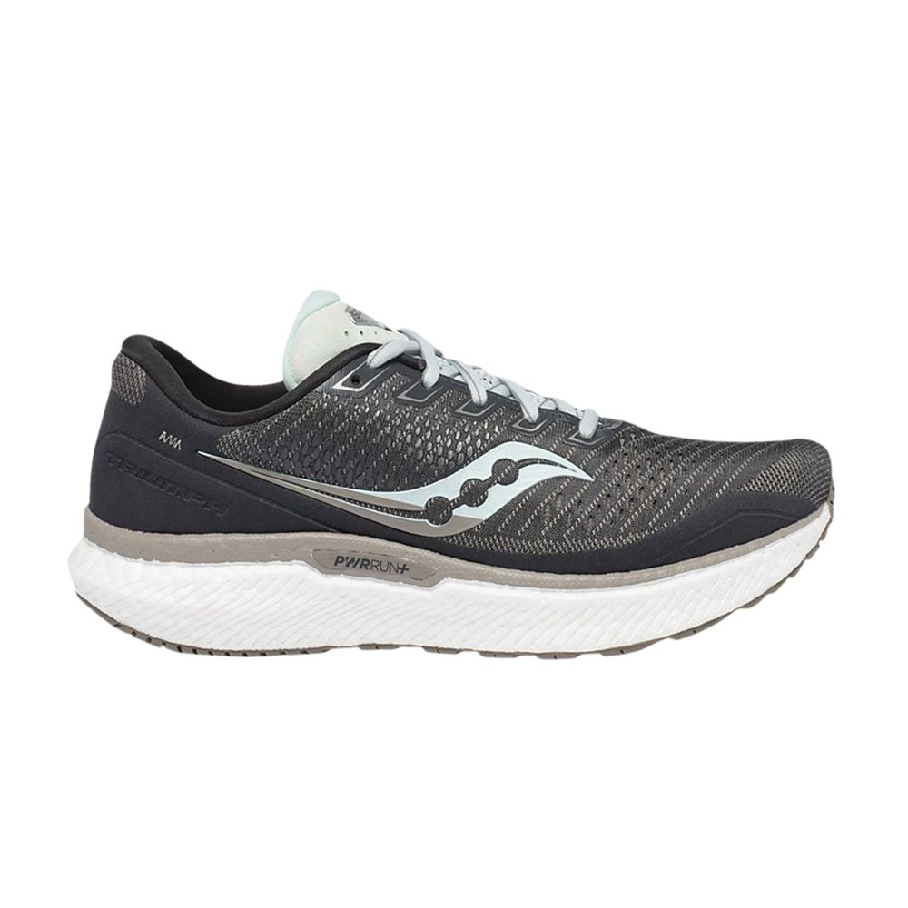 Pre-owned Saucony Wmns Triumph 18 'charcoal Sky' In Grey