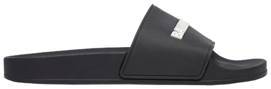 Buy Balenciaga Wmns Pool Slides 'Black' 565547 W1S80 1006 GOAT