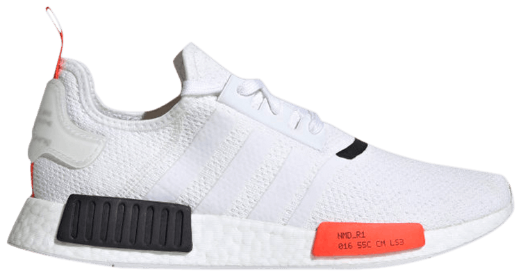 Adidas NMD R1 Solar Red Tab Sample