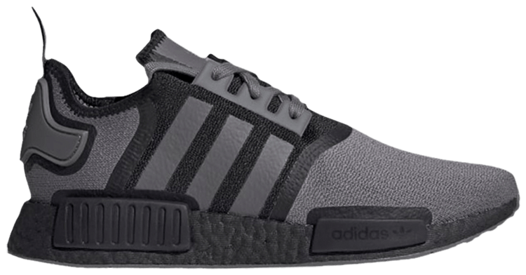 Adidas NMD R1 Grey Black Sample