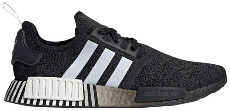 Adidas NMD R1 Glitch   Black White Sample