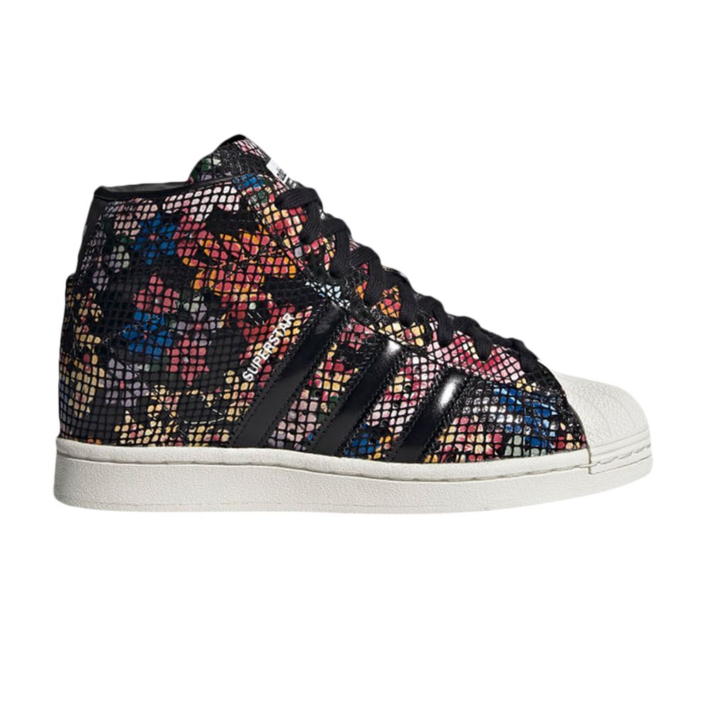 adidas Wmns Superstar Up 'Floral Twist' | Black | Women's Size 7
