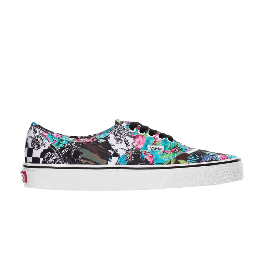 vans mash up authentic multi floral