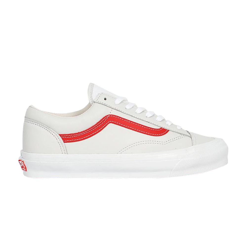 VANS OG STYLE 36 LX 'TRUE WHITE RED'