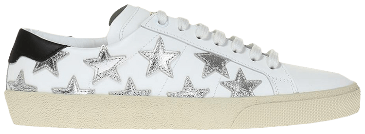 Saint Laurent Wmns Court Classic Optic White