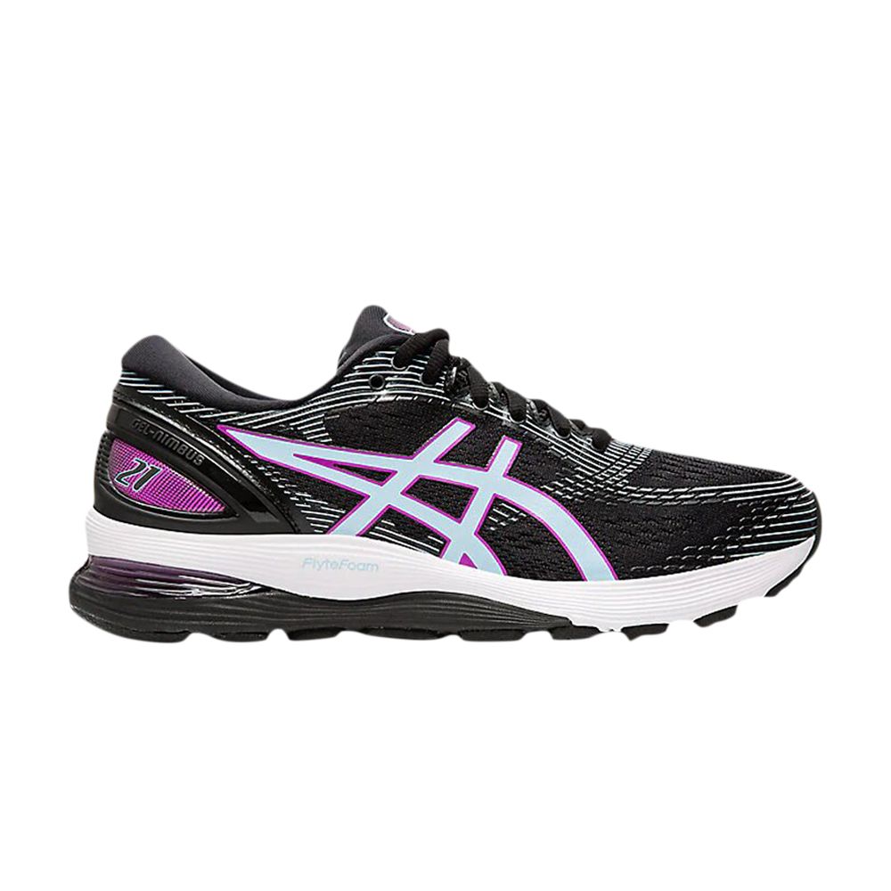 Pre-owned Asics Wmns Gel Nimbus 21 'black Skylight' | Women's Size 11