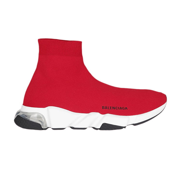 Buy Balenciaga Speed Trainer Clear Sole Red 607544 W05GG 6591 GOAT AU